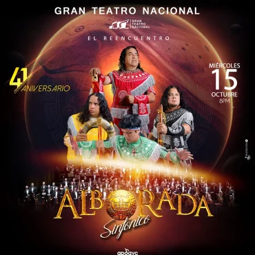 Alborada Sinfónico 2025 concierto Gran Teatro Nacional