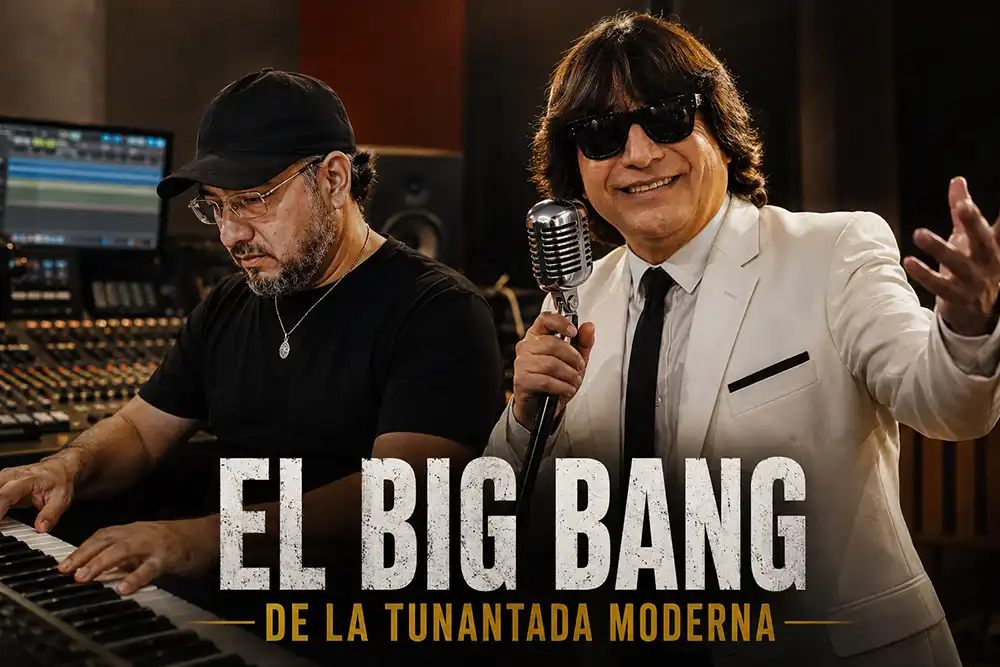 José Meza y Marco Antonio Moreno en el Big Bang de la Tunantada moderna